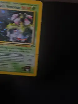 2000 Gym Challenge Erika's Venusaur 4/132 Holo Pokemon TCG - Image 2