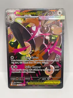 Mega Lopunny ex Special Illustration Rare Pokemon TCG Phantasmal Flames 128/094 - Image 1