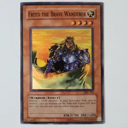 Freed the Brave Wanderer - IOC-014 - HP/DMG - Super Rare - Unlimited - Yugioh - Image 1