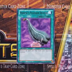 1x Harpie's Feather Duster - Black Rare - BP01-EN035 - 1st Ed - LP - Image 1