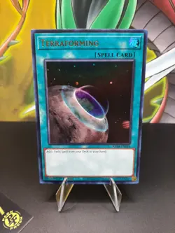 Yu-Gi-Oh! Terraforming RA04-EN084 Ultra Rare 1st Ed *Pack Fresh* - Image 1