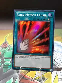 Yu-Gi-Oh! Fairy Meteor Crush PSV-EN063 25th Super Rare Unlimited NM - Image 2