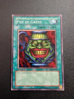 Pot of Greed SD1-EN015 Common 1st Edition LP - Image 1