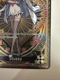 Stussy SP OP07-085 A Fist of Divine Speed Foil One Piece Excellent Condition - Image 3