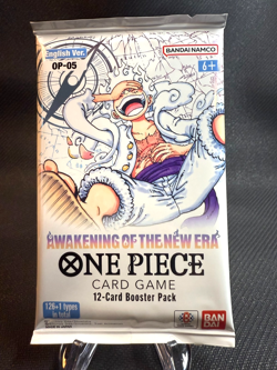 1x ONE PIECE OP-05 Sealed Booster Pack - Awakening of the New Era - English -TCG - Image 1