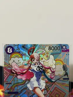 Uta (SP) OP02-120 Awakening of the New Era Foil ( Alt Art ) NM ENGLISH - Image 3