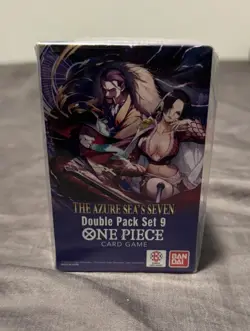 One Piece TCG OP-14 The Azure Sea's Seven Double Pack Set Vol. 9 NEW SEALED - Image 1