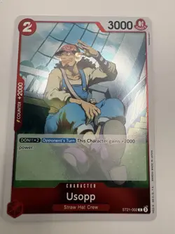 Usopp OP ST21-002 - One Piece CCG Holo Foil NM - Image 1