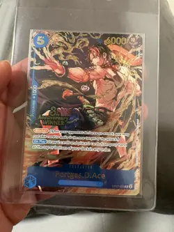 Portgas.D.Ace - OP07-053 (3rd Anniversary Winner) OP07-053 One Piece Mint - Image 1