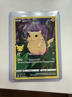 Pokemon Pikachu TCG Celebrations Card 005/025 25th Anniversary - Image 1