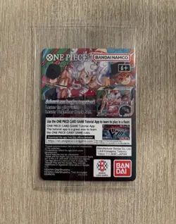 One Piece College Basketball US Voyage Luffy Card IN HAND - UNOPENED - Image 2