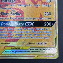 Pokemon Card Reshiram & Charizard GX SM247 Promo - Sun & Moon - Near Mint Holo - Image 5