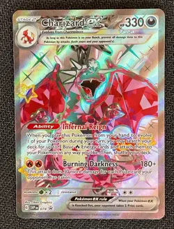 Charizard Ex 74 SV Scarlet & Violet Promo Cards Pokemon TCG Card 2024 - Image 2