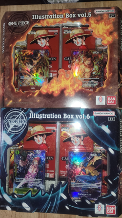 One Piece Card Game Illustration Box Vol. 5 & 6 Sealed Bundle New - Image 1