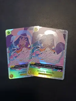 X2 One Piece Card Game TCG Jewelry Bonney OP13-108 SR M/NM Condition - Image 1