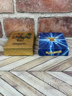 55Pcs Pokemon Card Foil GOLD CARDS TCG GX Vmax GX Card Charizard Rare + 53 More - Image 3