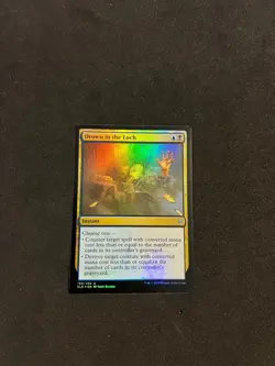 Drown in the Loch FOIL [Throne of Eldraine] Magic MTG Cards LP - Image 1