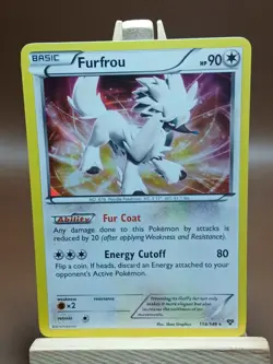 MP Furfrou 114/146 Holo Rare - XY Base Set - Pokemon Card - Image 1