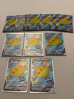 Pokemon 25th Anniversary Pokemon Celebrations Flying Pikachu V Max Lot, 13 cards - Image 1