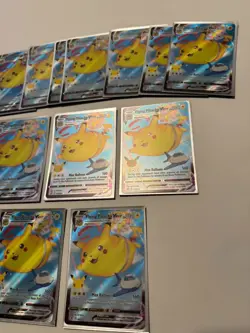 Pokemon 25th Anniversary Pokemon Celebrations Flying Pikachu V Max Lot, 13 cards - Image 5