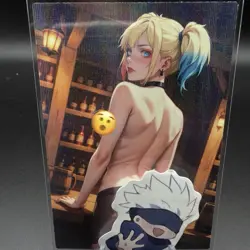 Harley Quinn Anime Waifu Card Doujin ACG Goddess Holo - Image 2