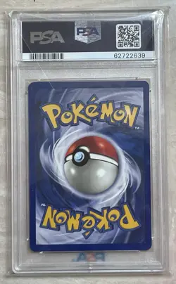 Pokemon TCG Gust of Wind Base Set, SHADOWLESS Common Trainer Card 93/102 PSA 10 - Image 2