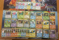 Vintage Pokemon Card Lot Pikachu Ivysaur Piplup Eevee 43 Cards - Image 1