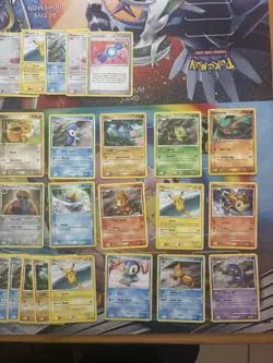 Vintage Pokemon Card Lot Pikachu Ivysaur Piplup Eevee 43 Cards - Image 2