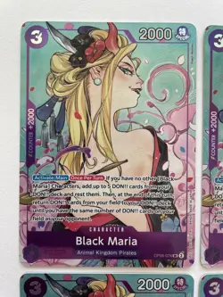 One Piece Card Game Black Maria (Illustration Box Vol. 2) (x4) OP08-074 SR - Image 3