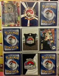 Vintage Pokemon Card Collection - No Binder Lot 5 Pages - Holo - Modern LP/NM - Image 2
