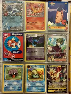 Vintage Pokemon Card Collection - No Binder Lot 5 Pages - Holo - Modern LP/NM - Image 3