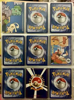 Vintage Pokemon Card Collection - No Binder Lot 5 Pages - Holo - Modern LP/NM - Image 4