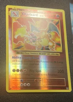 POKEMON CARD 2016 CHARIZARD REVERSE HOLO 11/108 XY EVOLUTIONS - Image 2