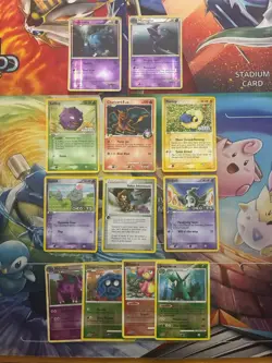 Vintage Pokemon Card Lot Reverse Holo Charizard Magby Sceptile - Image 1