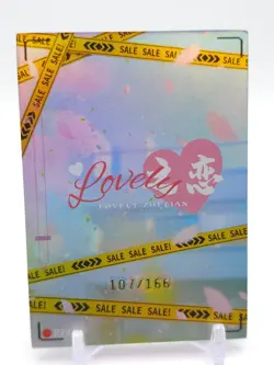 Lovely Zhi Lian - Anime Waifu XR Trading Card - NUMBERED 107/166 - Image 2