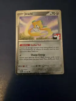Jirachi 126/182 Prize Pack Series Cards Holo NM with SWIRL - Image 1