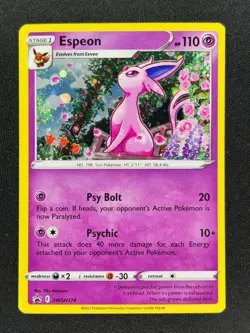 Espeon SWSH174 SWSH: Sword & Shield Promo Cards Holo - Image 1