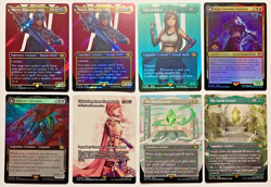 Final Fantasy Magic The Gathering Card Lot of 280, Near Mint, English - Image 1