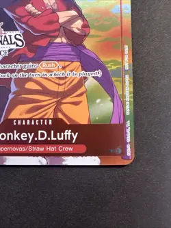 Monkey D Luffy P-001 Offline Regional 2024 Participant One Piece Card English - Image 5