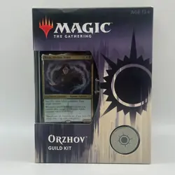 Magic the Gathering MtG Ravnica Allegiance: ORZHOV Guild Kit Box Factory Sealed - Image 1