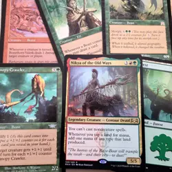 COMMANDER Magic Deck MTG - *BEASTS Tribal Mana Doubling General Fun Gruul* - Image 1