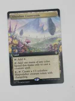 Abundant Countryside (Extended Art) Commander: Lorwyn Eclipsed Regular - Image 1