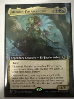 Maralen, Fae Ascendant (Extended Art) Lorwyn Eclipsed Regular - Image 1