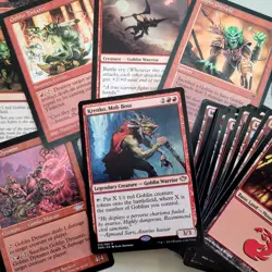 COMMANDER Magic Deck MTG - ***Krenko Mob Boss GOBLINS Pure Tribal RED*** - Image 1