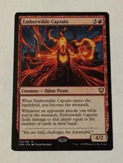 MTG Emberwilde Captain - Commander Legends NM - Image 1