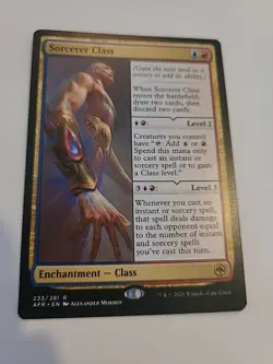 Sorcerer Class - Forgotten Realms - MTG - Image 1