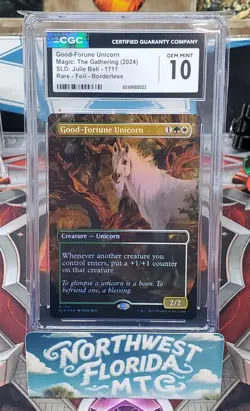 MTG - CGC Graded - SLD: Julie Bell (2024) - Complete 5 SLAB Borderless Foil Set - Image 5