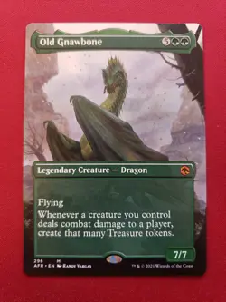 Old Gnawbone AFR #296 MtG - Image 1