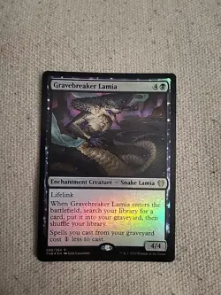Gravebreaker Lamia Theros Beyond Death Foil - Image 1