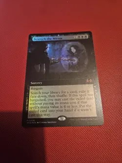 MTG Beseech the Mirror (Foil) [Wilds of Eldraine, Near Mint] - Image 1
